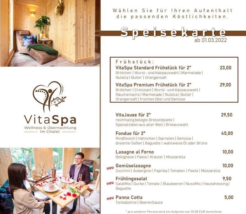Chalet Vitaspa - Whirlpool & Sauna Privatspa Pegnitz Zewnętrze zdjęcie