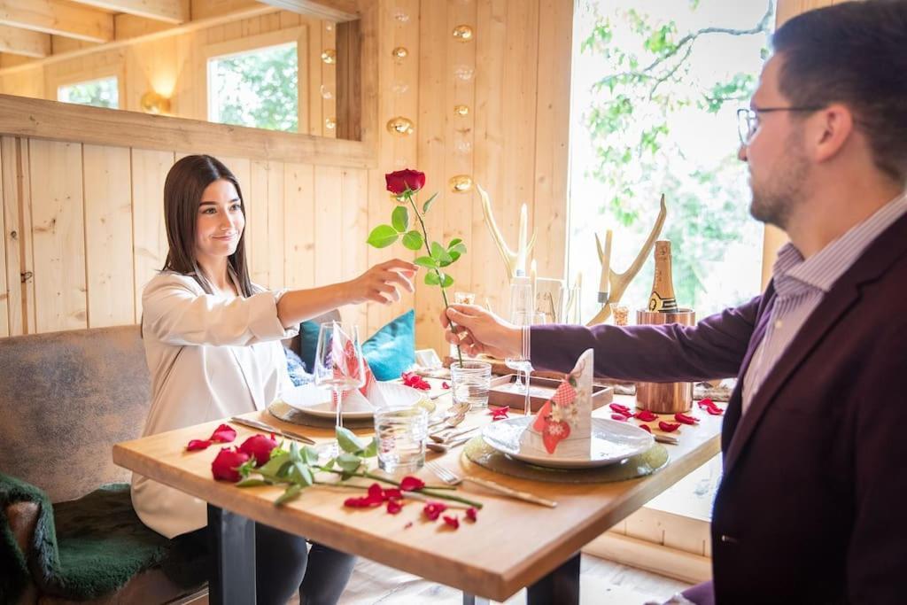 Chalet Vitaspa - Whirlpool & Sauna Privatspa Pegnitz Zewnętrze zdjęcie