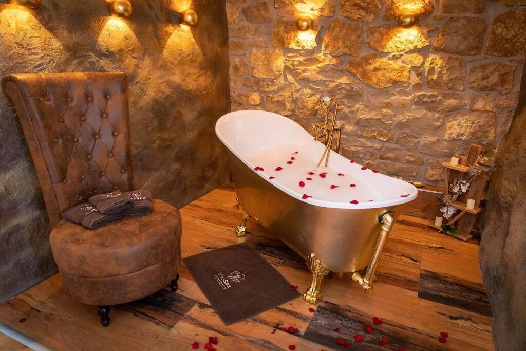 Chalet Vitaspa - Whirlpool & Sauna Privatspa Pegnitz Zewnętrze zdjęcie