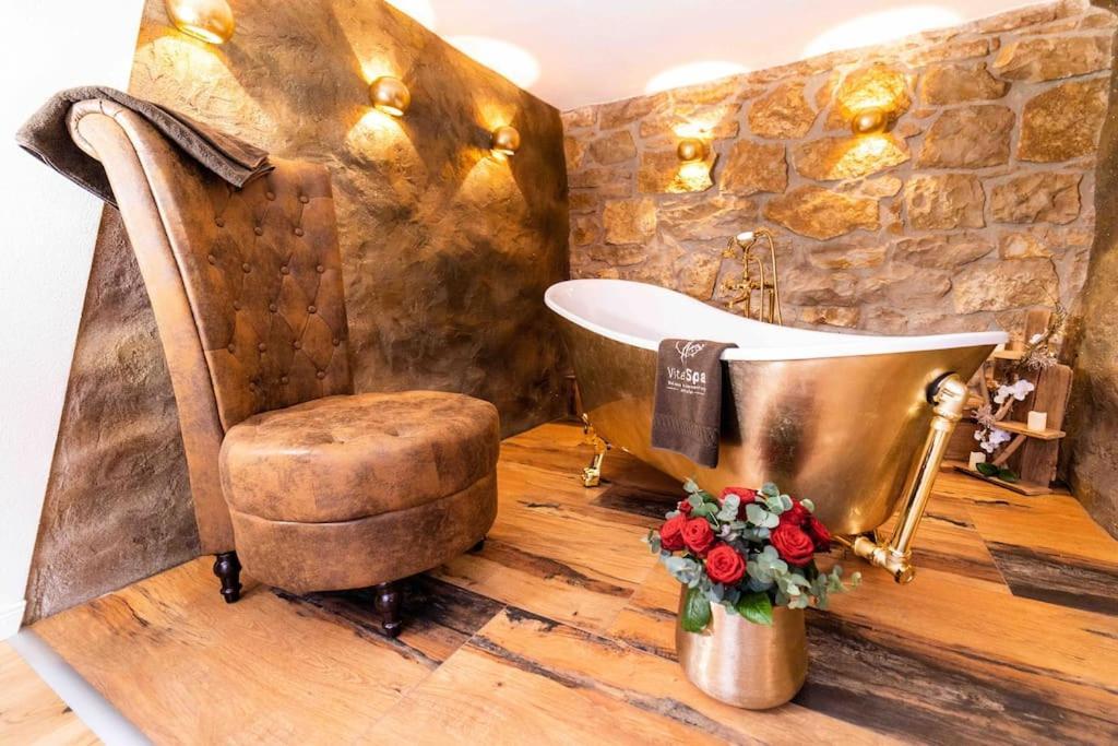 Chalet Vitaspa - Whirlpool & Sauna Privatspa Pegnitz Zewnętrze zdjęcie