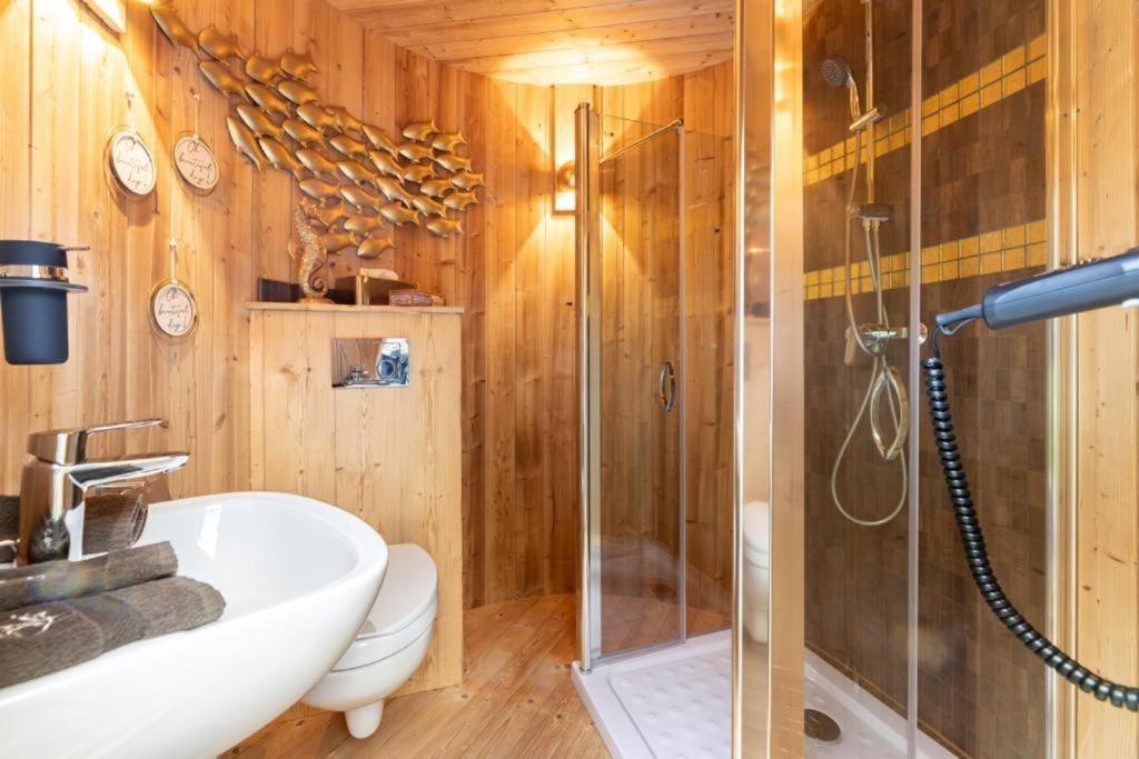 Chalet Vitaspa - Whirlpool & Sauna Privatspa Pegnitz Zewnętrze zdjęcie