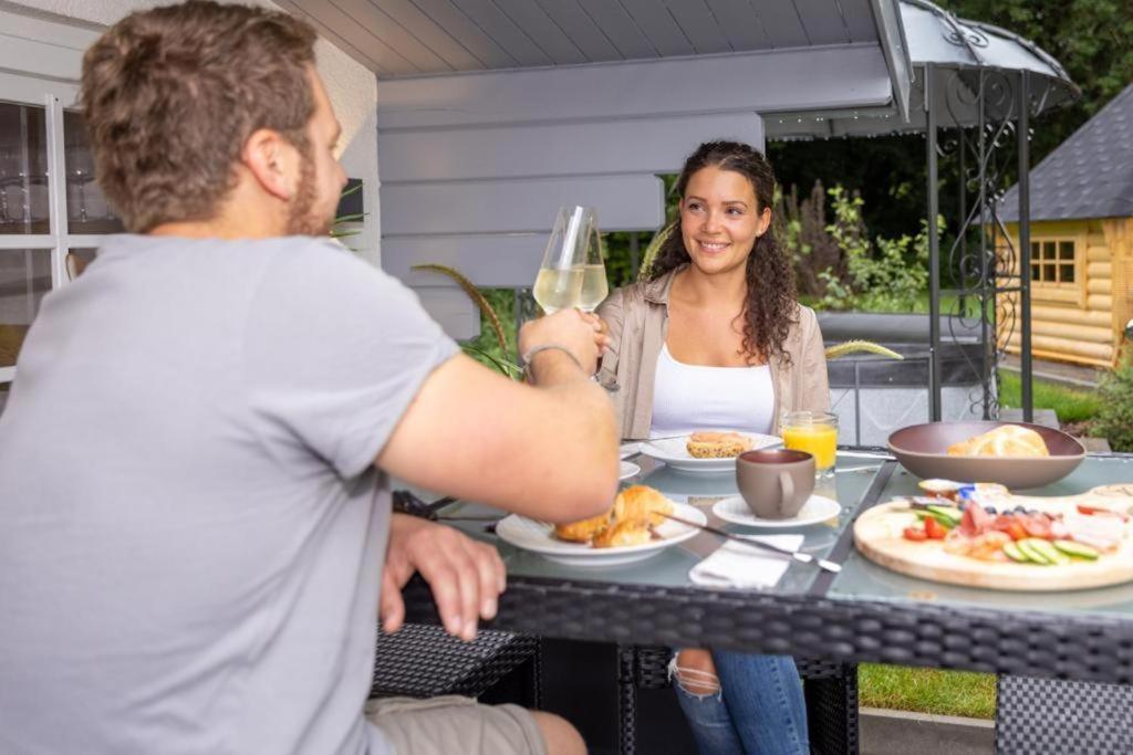 Chalet Vitaspa - Whirlpool & Sauna Privatspa Pegnitz Zewnętrze zdjęcie