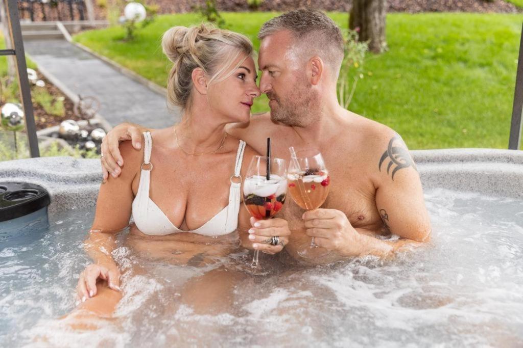 Chalet Vitaspa - Whirlpool & Sauna Privatspa Pegnitz Zewnętrze zdjęcie