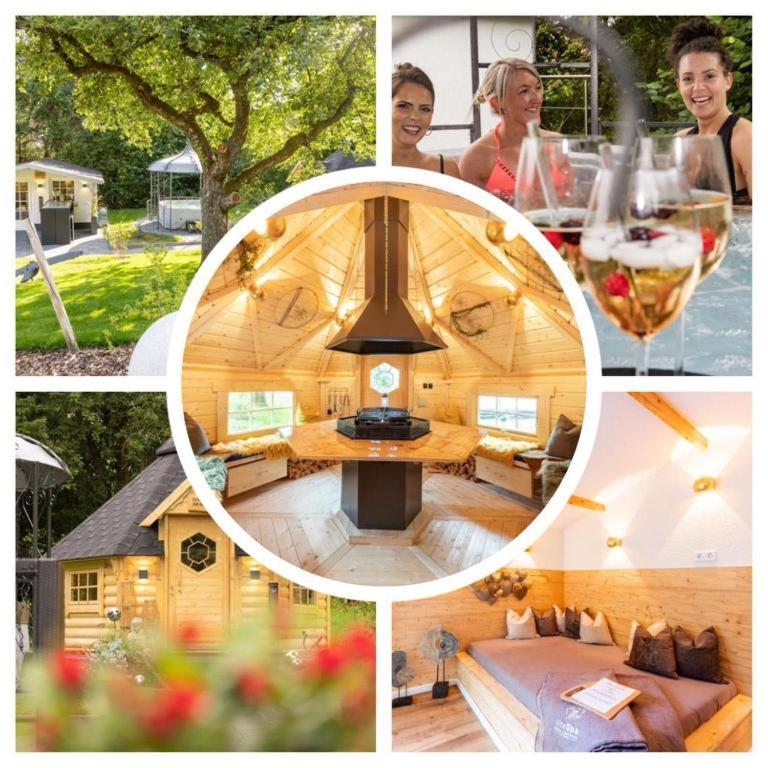 Chalet Vitaspa - Whirlpool & Sauna Privatspa Pegnitz Zewnętrze zdjęcie