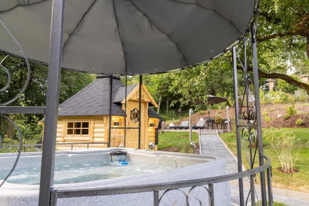 Chalet Vitaspa - Whirlpool & Sauna Privatspa Pegnitz Zewnętrze zdjęcie