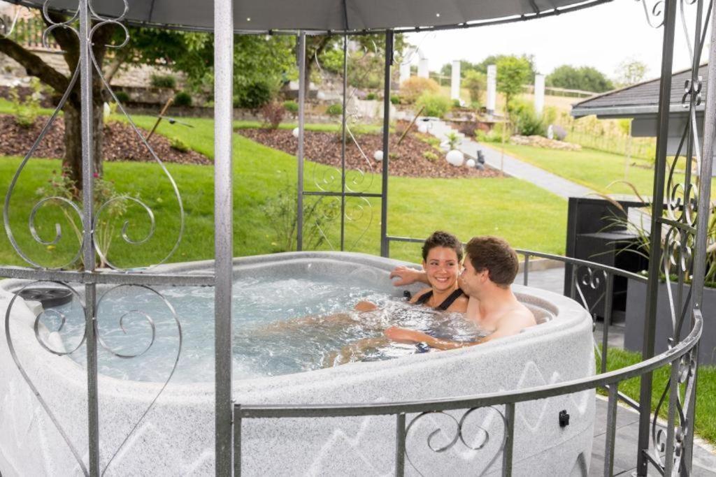 Chalet Vitaspa - Whirlpool & Sauna Privatspa Pegnitz Zewnętrze zdjęcie