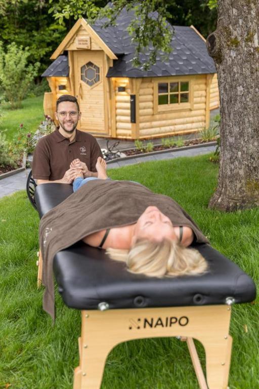 Chalet Vitaspa - Whirlpool & Sauna Privatspa Pegnitz Zewnętrze zdjęcie