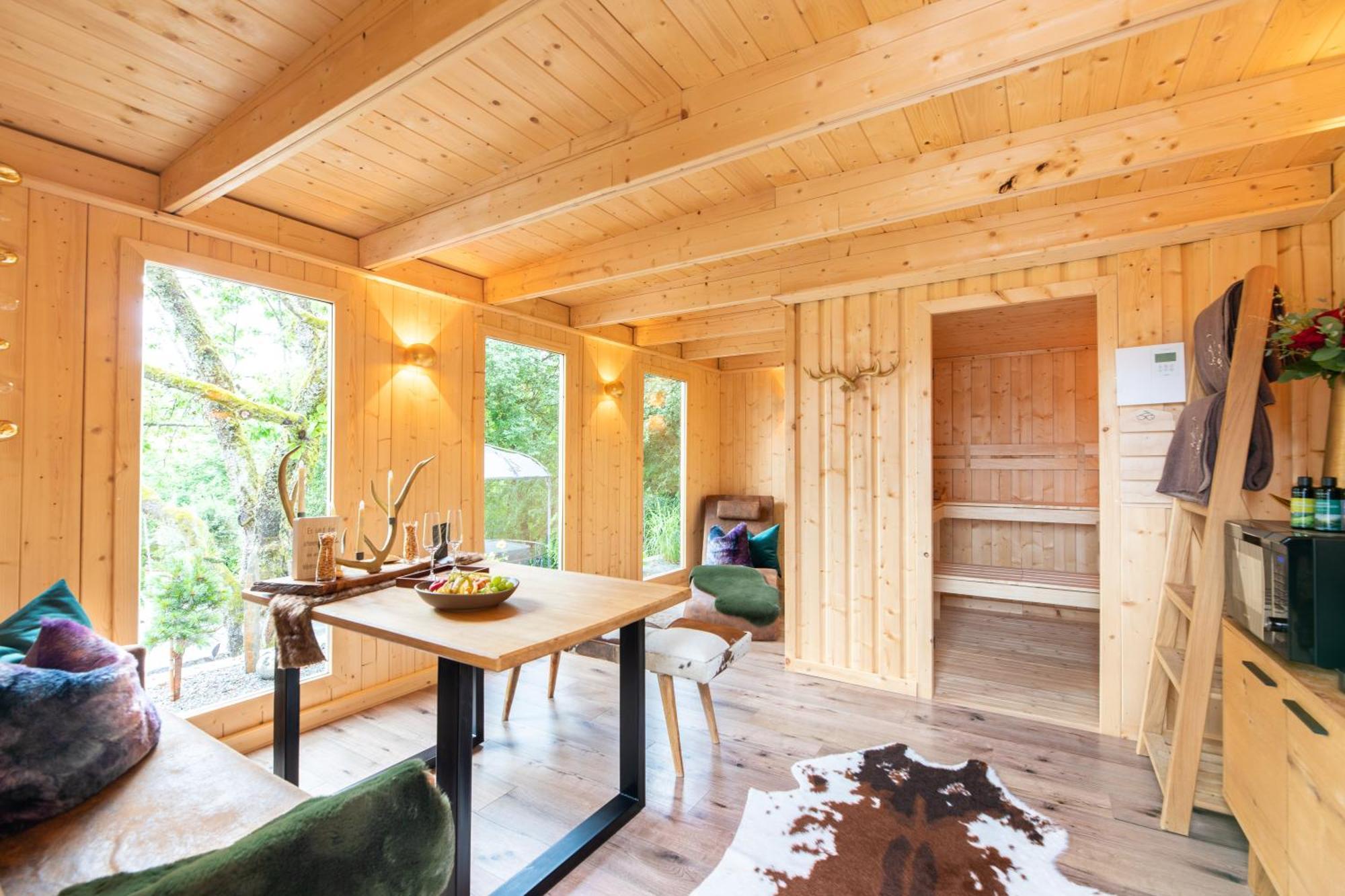 Chalet Vitaspa - Whirlpool & Sauna Privatspa Pegnitz Zewnętrze zdjęcie